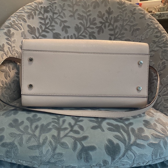 Large pink Kate Spade purse with crossbody strap - Picture 3 of 13